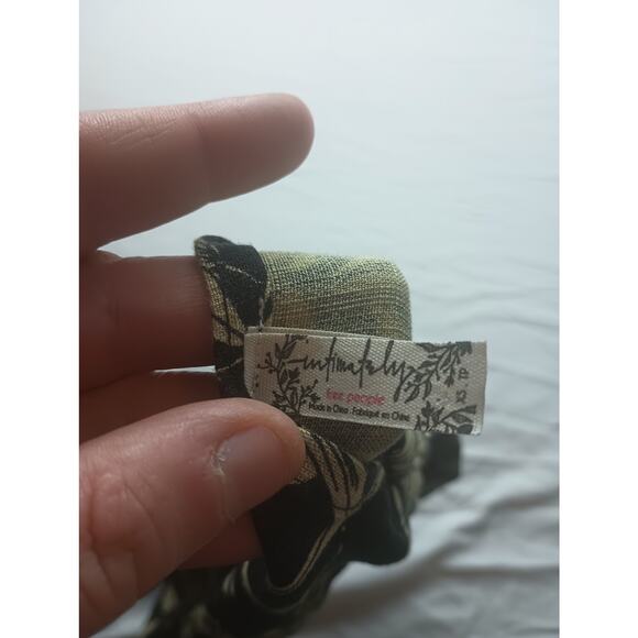 Free People Intimately free Pippa V-Wire Bodysuit Tropical Women Size XS - Picture 4 of 5